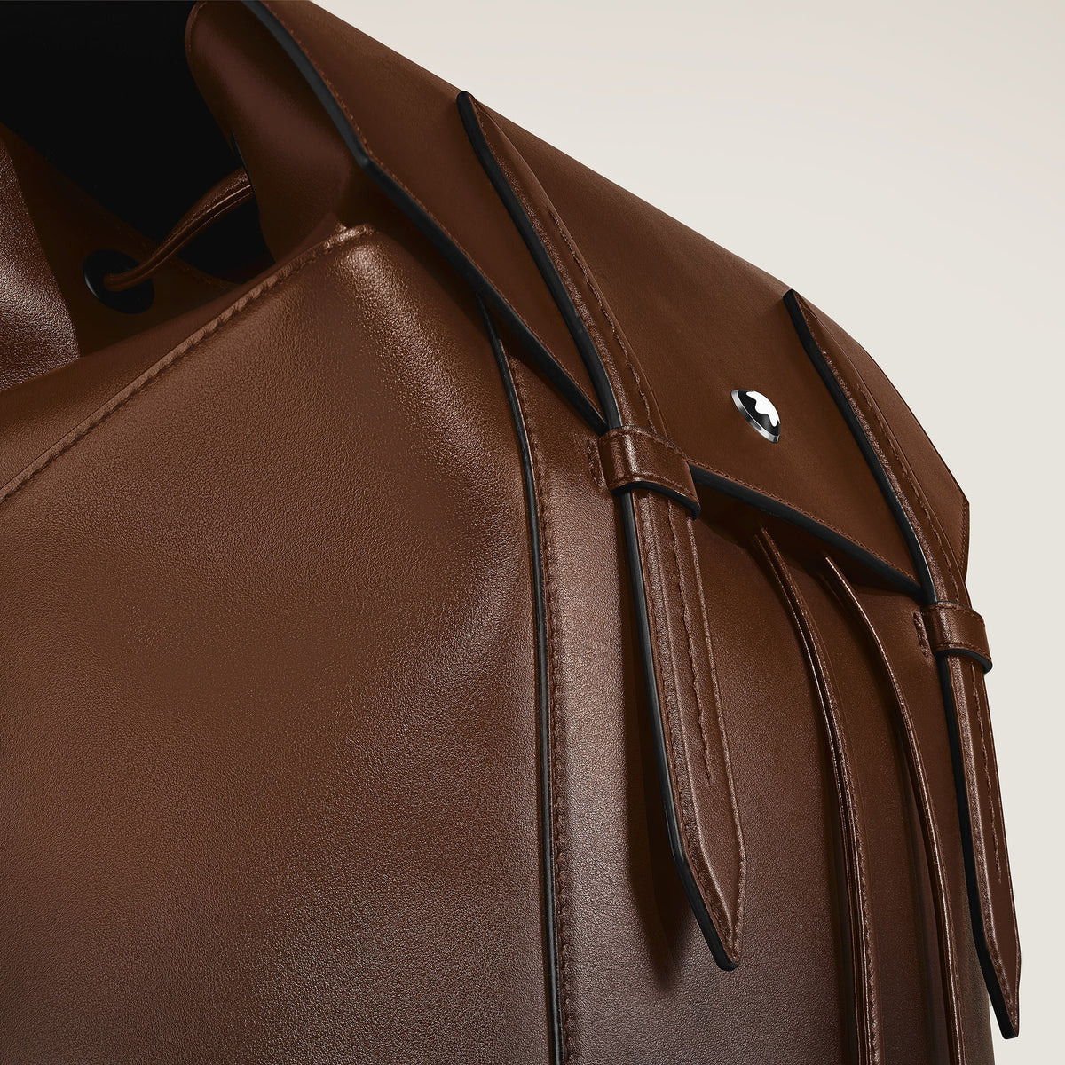 Montblanc Mittelgroßer Rucksack aus Meisterstück Leder – Ansicht 2