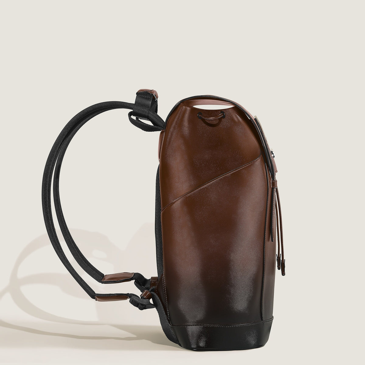 Montblanc Mittelgroßer Rucksack aus Meisterstück Leder – Ansicht 4