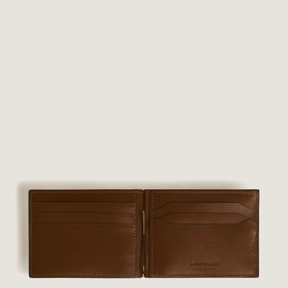 Montblanc Brieftasche 6 cc mit Geldscheinklammer aus Meisterstück Sfumato Leder – Ansicht 6