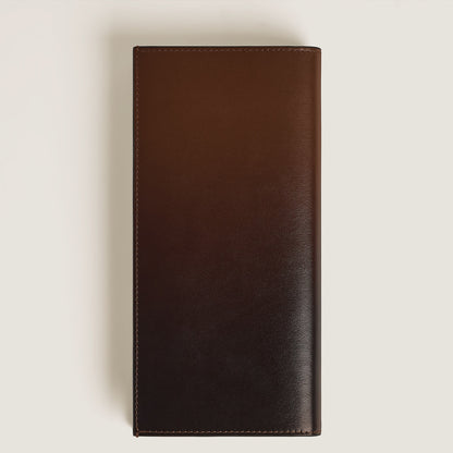 Montblanc Längliche Brieftasche 14 cc mit Reißverschluss aus Meisterstück Sfumato Leder – Ansicht 2