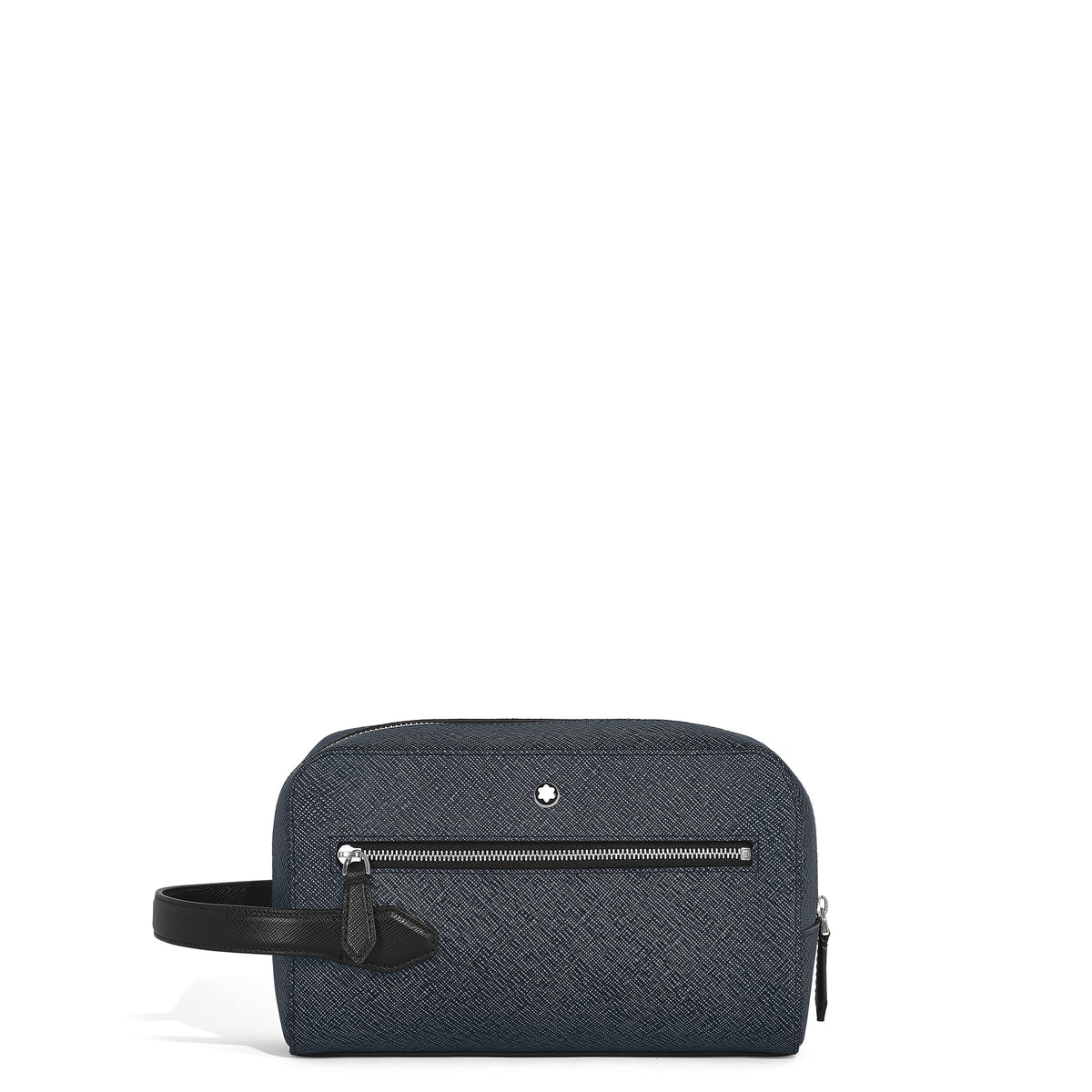 Montblanc Kosmetik Clutch aus Sartorial Leder – Twilight Blue – Ansicht 1