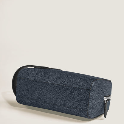 Montblanc Kosmetik Clutch aus Sartorial Leder – Twilight Blue – Ansicht 8