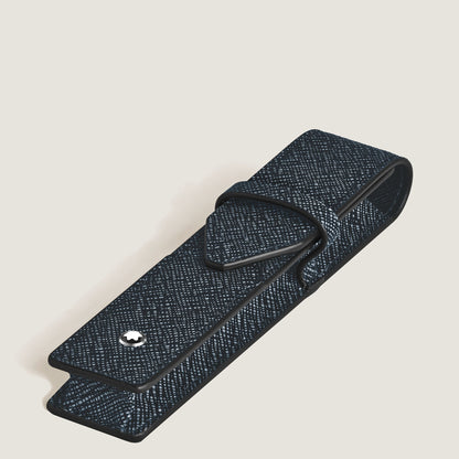 Montblanc Etui Envelope für 1 Schreibgerät – Twilight Blue – Ansicht 4