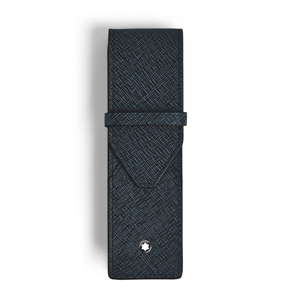 Montblanc Etui Envelope für 2 Schreibgeräte – Twilight Blue – Ansicht 1