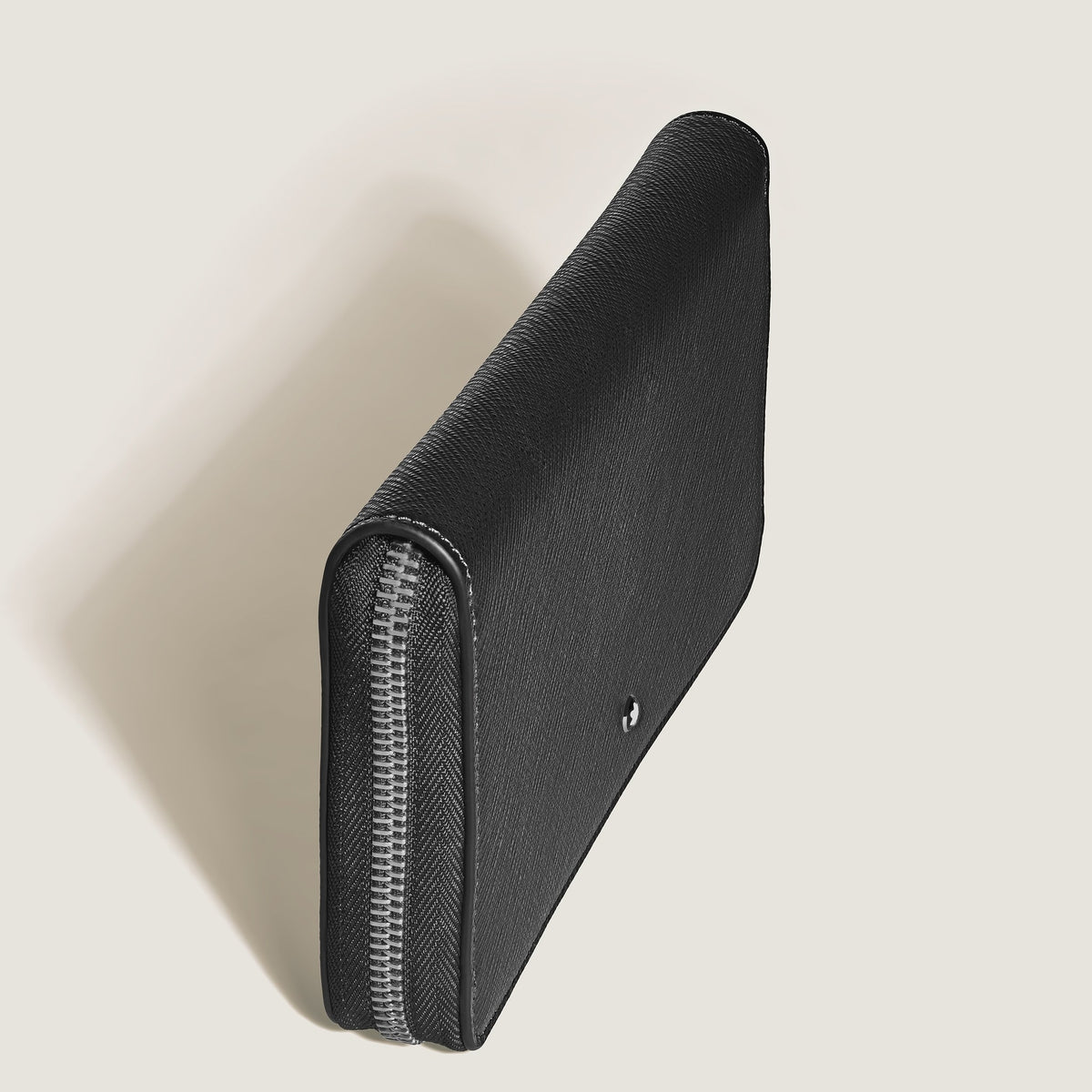 Montblanc Continental Brieftasche 12 cc mit Reißverschluss aus Sartorial Leder – Ansicht 4