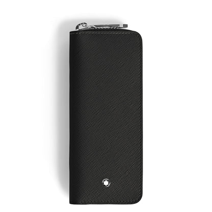 Montblanc Etui für 2 Schreibgeräte mit Reißverschluss aus Sartorial Leder – Ansicht 1