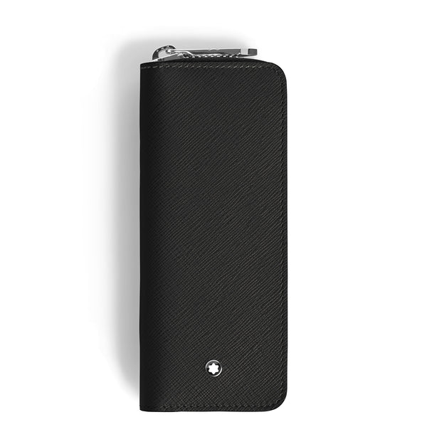 Montblanc Etui für 2 Schreibgeräte mit Reißverschluss aus Sartorial Leder