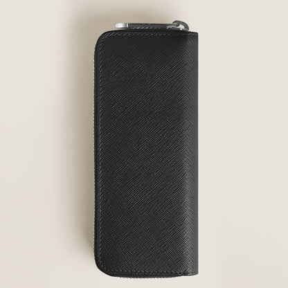 Montblanc Etui für 2 Schreibgeräte mit Reißverschluss aus Sartorial Leder – Ansicht 4