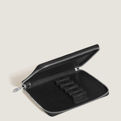 Montblanc Etui für 5 Schreibgeräte mit Reißverschluss aus Sartorial Leder – Ansicht 6