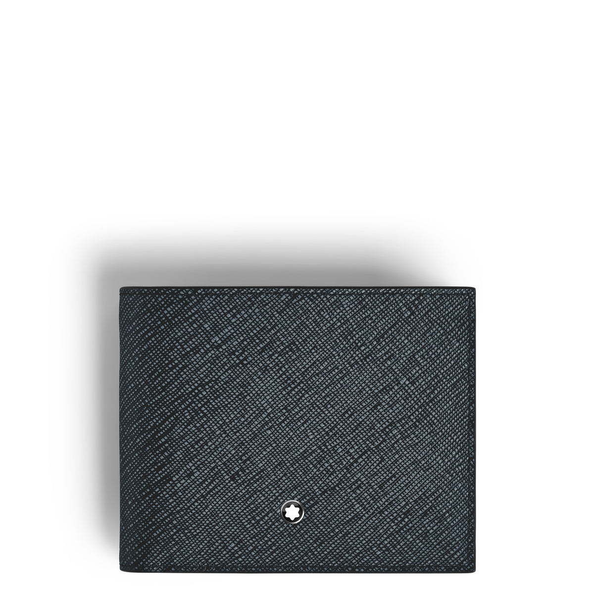 Montblanc Brieftasche 6 cc aus Sartorial Leder – Twilight Blue – Ansicht 1