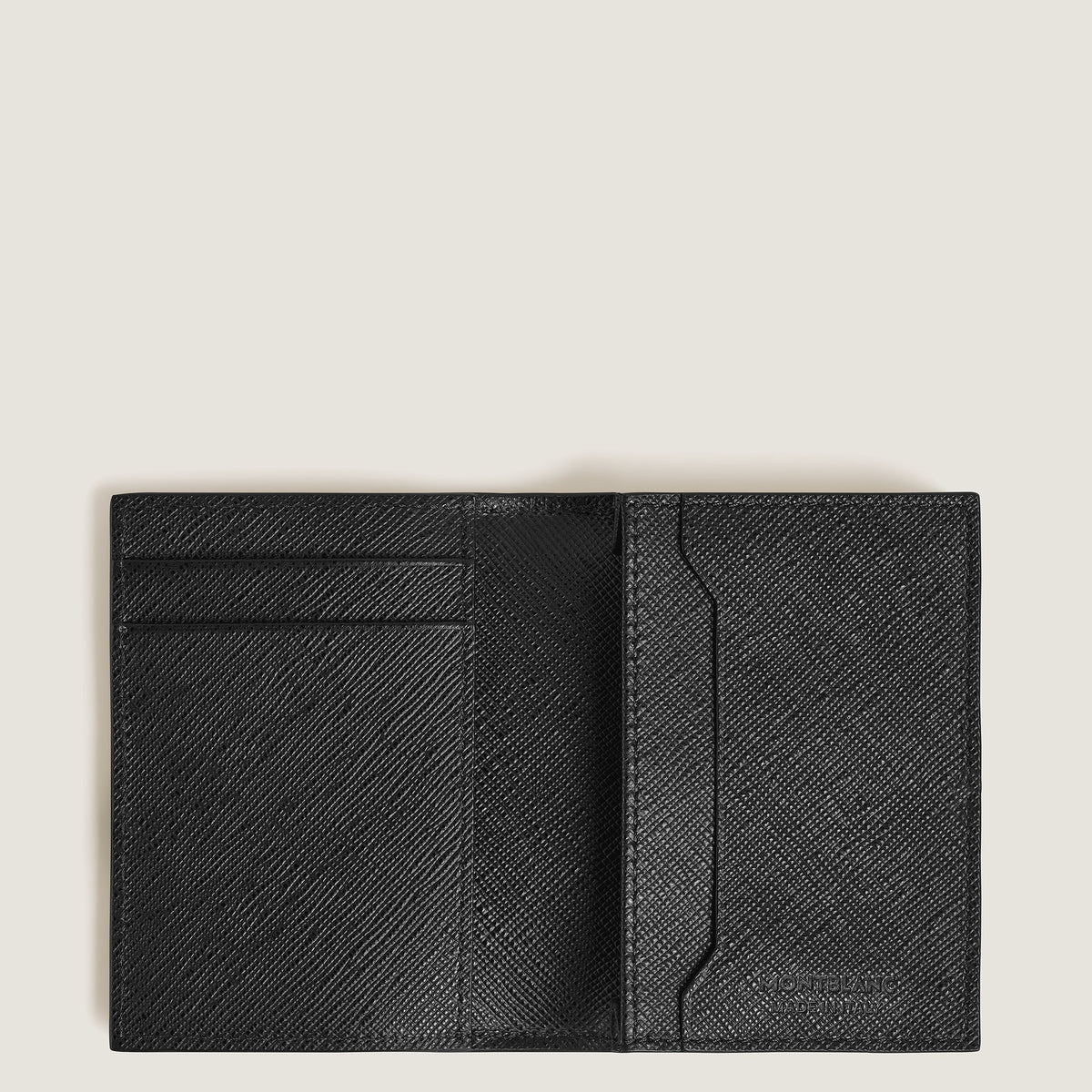 Montblanc Kartenetui 4 cc aus Sartorial Leder – Twilight Blue – Ansicht 6