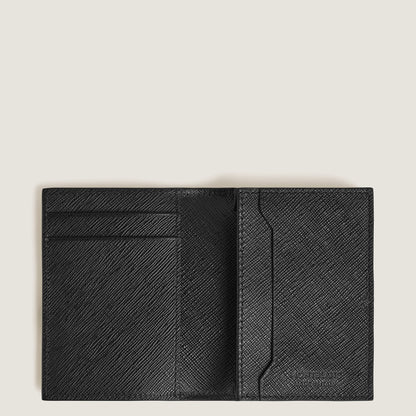 Montblanc Kartenetui 4 cc aus Sartorial Leder – Twilight Blue – Ansicht 6