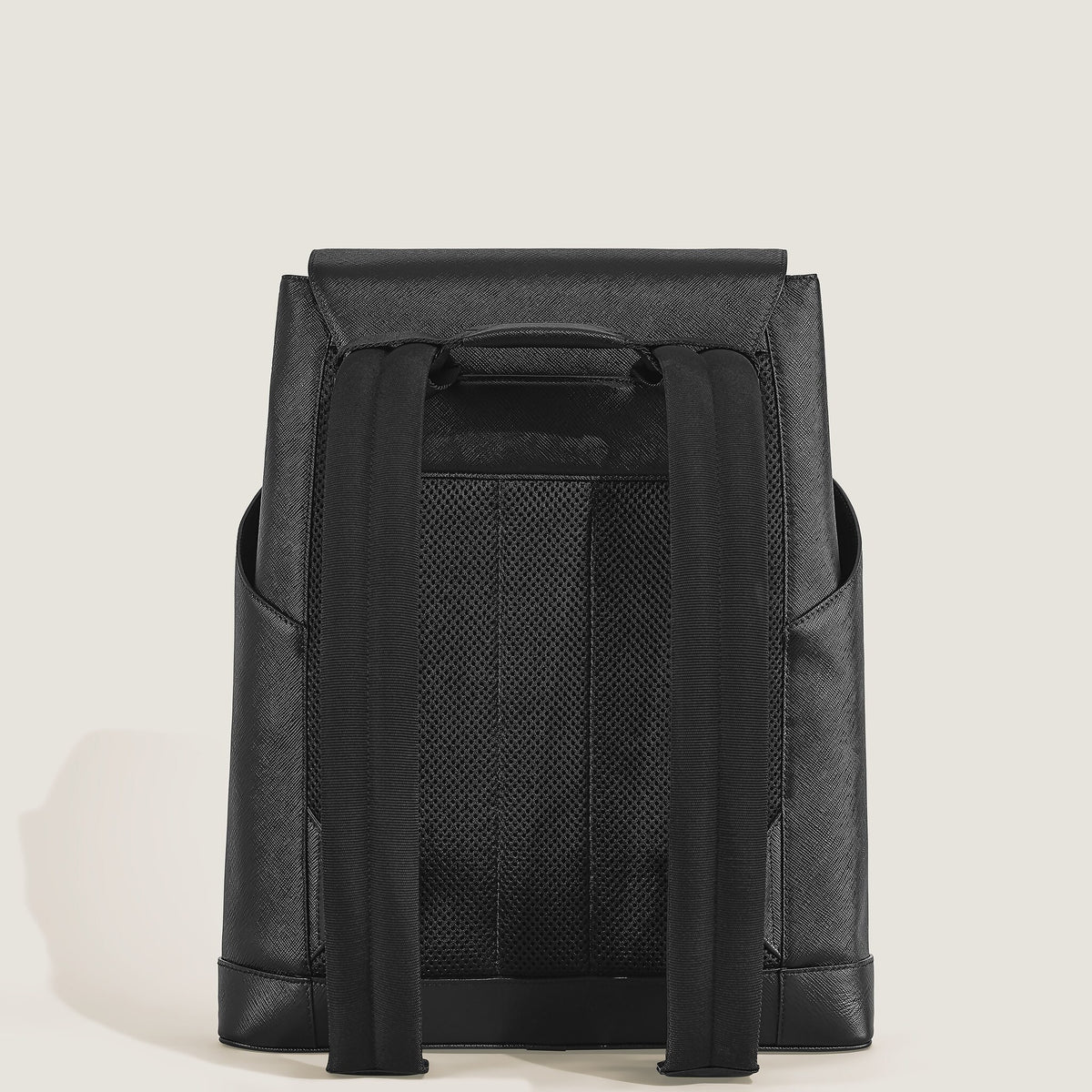 Montblanc Mittelgroßer Rucksack aus hochwertigem Leder – Ansicht 4