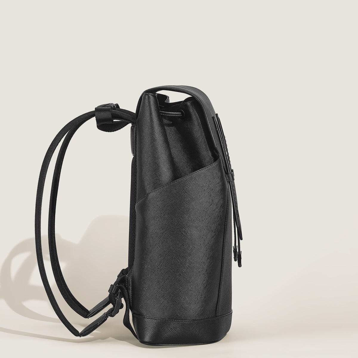 Montblanc Mittelgroßer Rucksack aus hochwertigem Leder – Ansicht 5