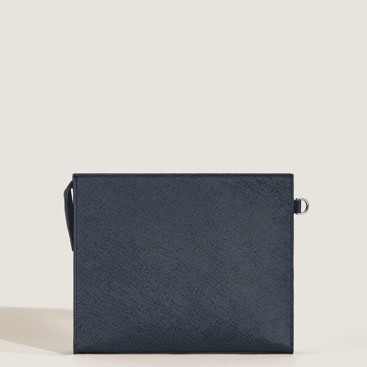 Montblanc Clutch aus Sartorial Leder – Twilight Blue – Ansicht 4