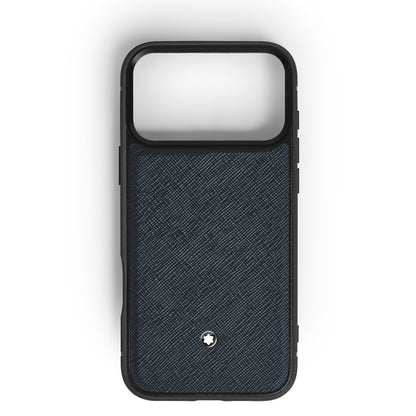 Montblanc Schutzhülle für iPhone 17 Pro Max aus Sartorial Leder (MB220603) – Ansicht 1