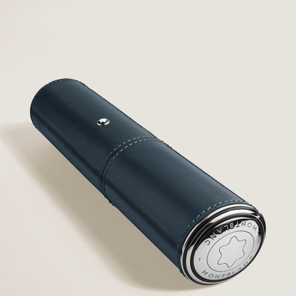 Montblanc High Artistry und Artisan Etui für 1 Schreibgerät aus Meisterstück Leder – Samtblau – Ansicht 2