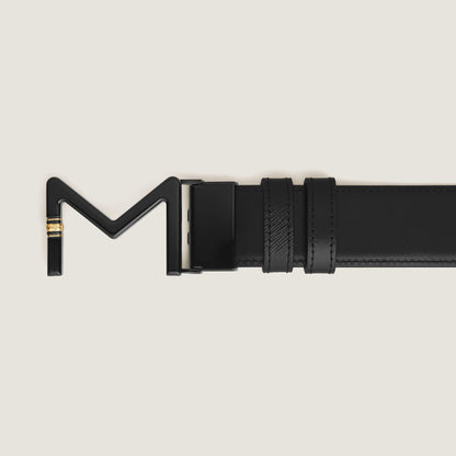 Montblanc Wendbarer Gürtel M 35 mm aus Meisterstück Leder – Ansicht 3