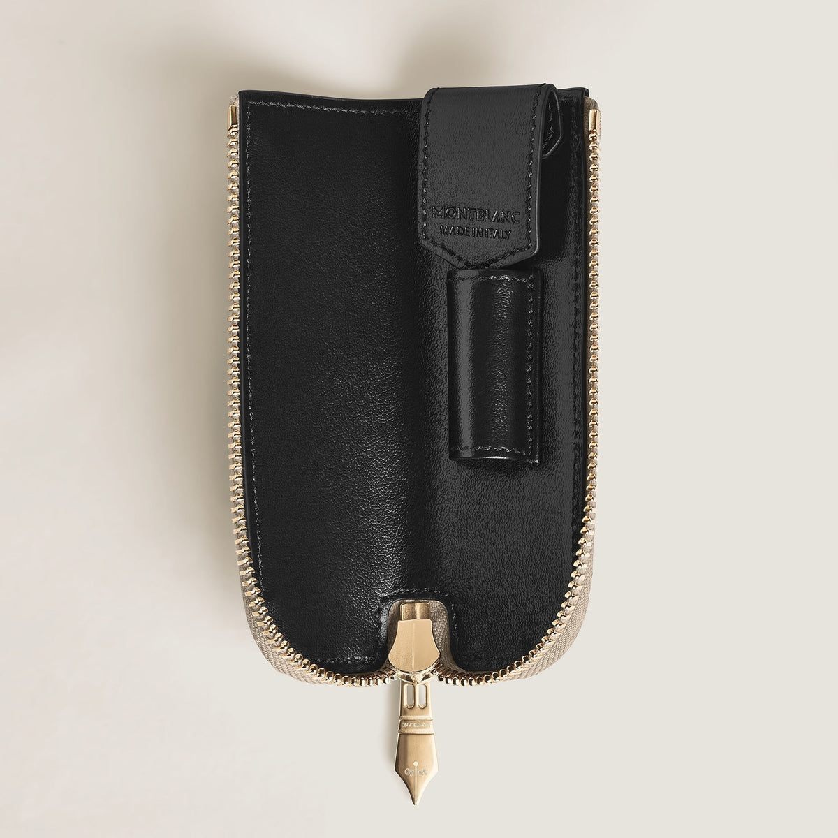 Montblanc Etui für 1 Heritage Rouge et Noir Baby Schreibgerät aus Meisterstück Leder (MB221114) – Ansicht 4