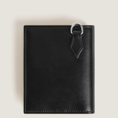 Montblanc Kompakte Brieftasche 6 cc aus Meisterstück Leder – Tintenblau – Ansicht 6