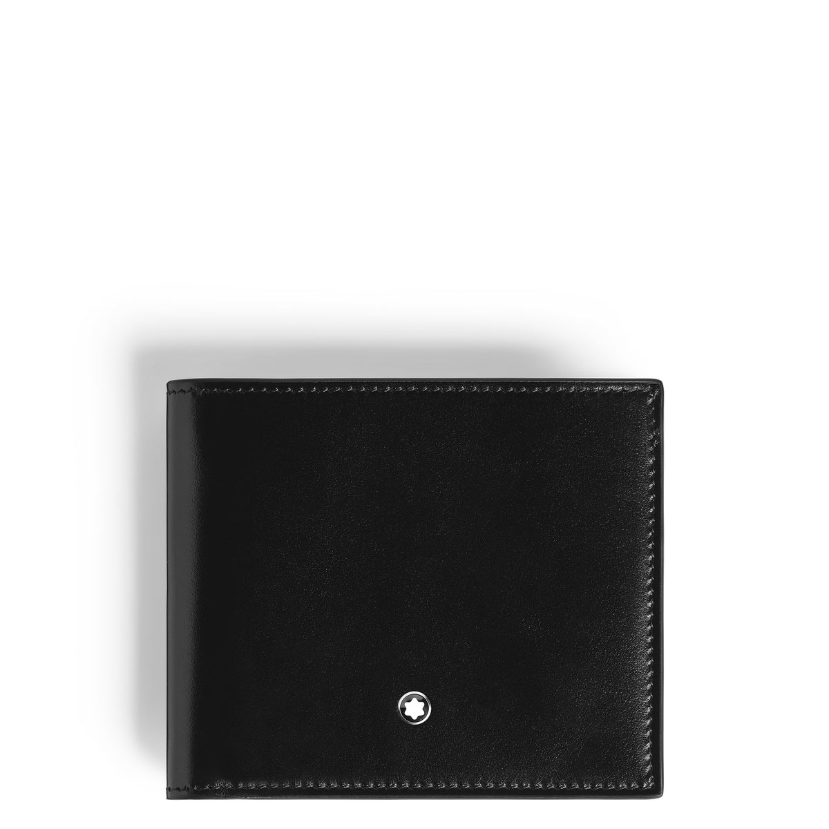Montblanc Brieftasche 8 cc aus Meisterstück Leder – Tintenblau – Ansicht 1
