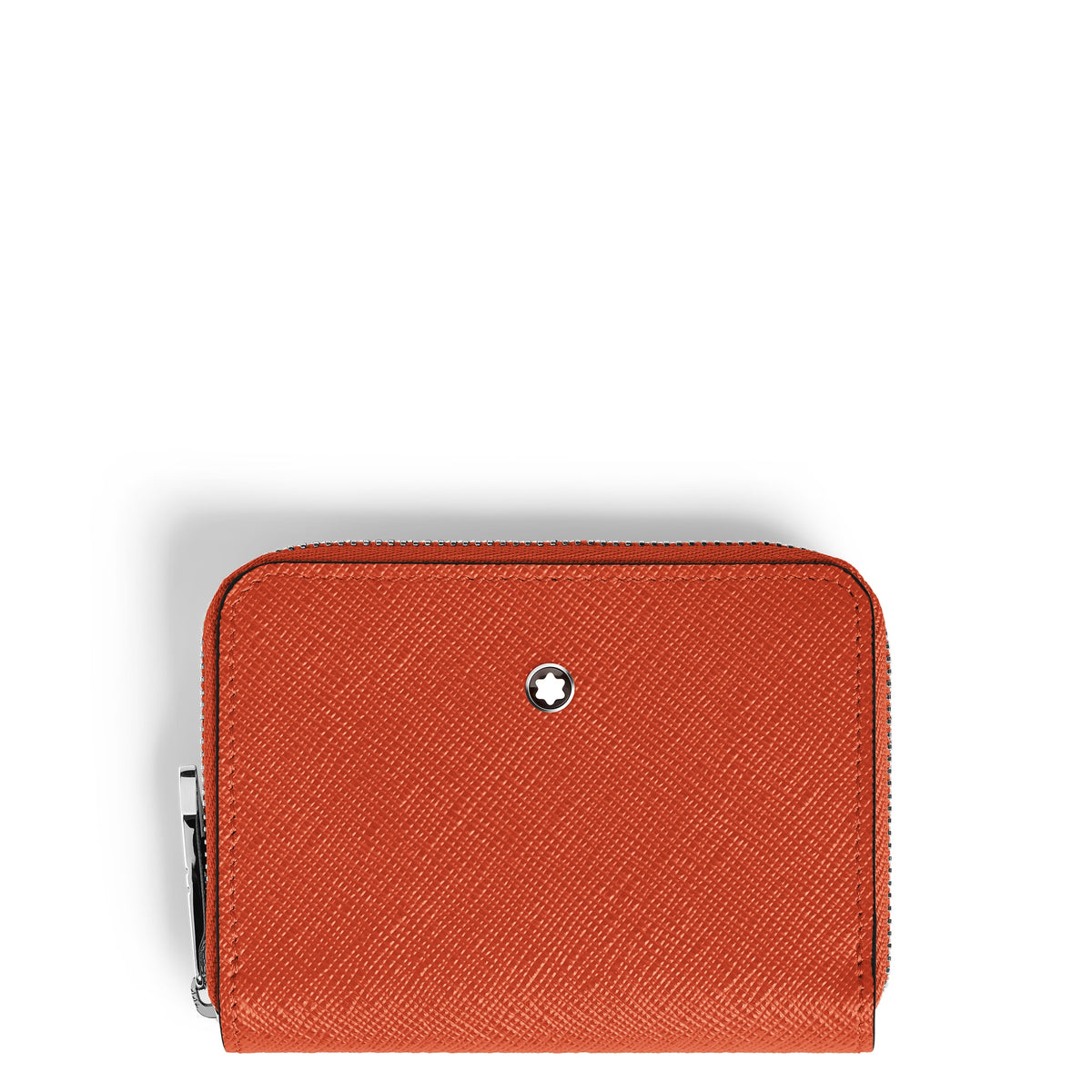 Montblanc Mini Brieftasche 2 cc mit Reißverschluss aus Sartorial Leder (MB221340) – Ansicht 1