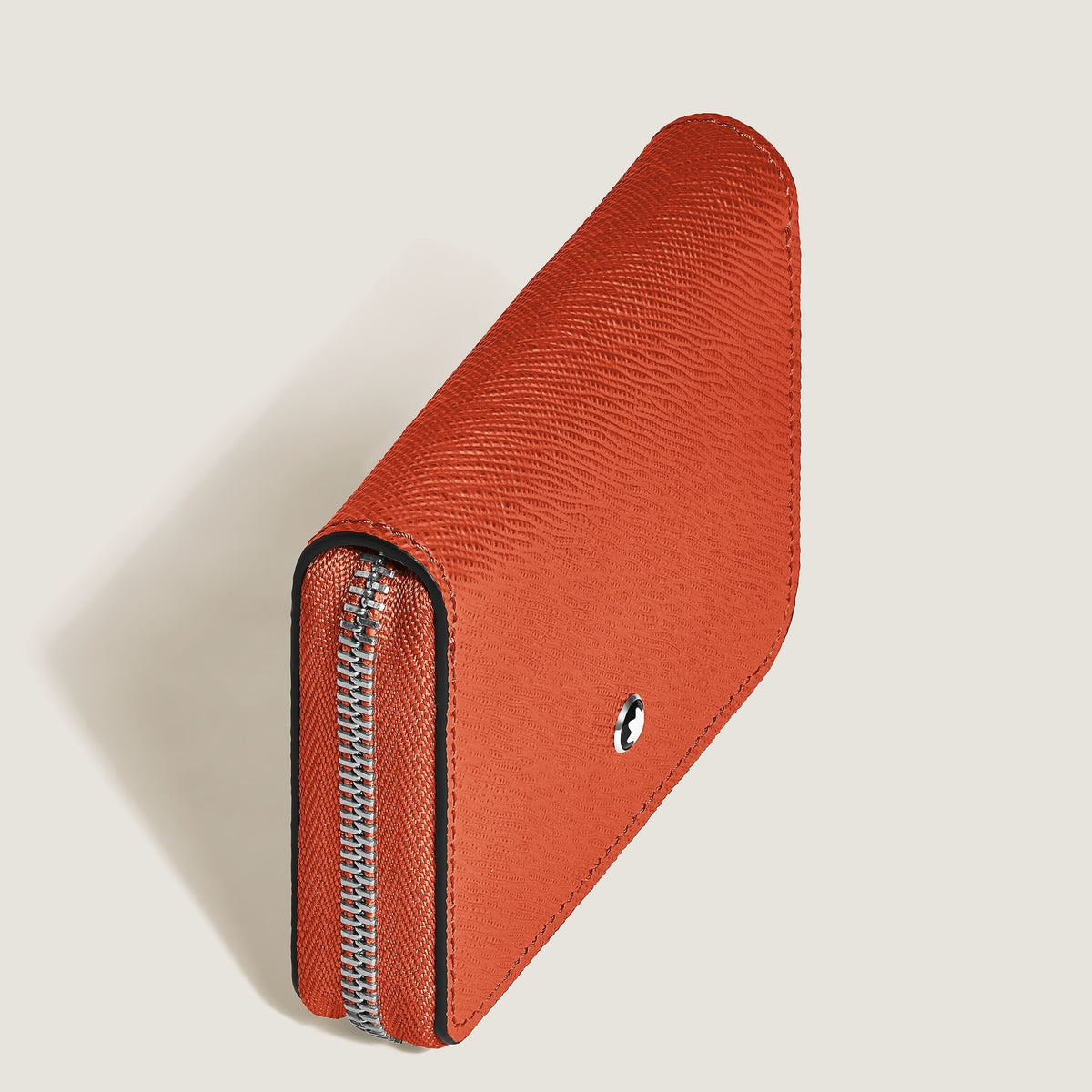 Montblanc Mini Brieftasche 2 cc mit Reißverschluss aus Sartorial Leder (MB221340) – Ansicht 2