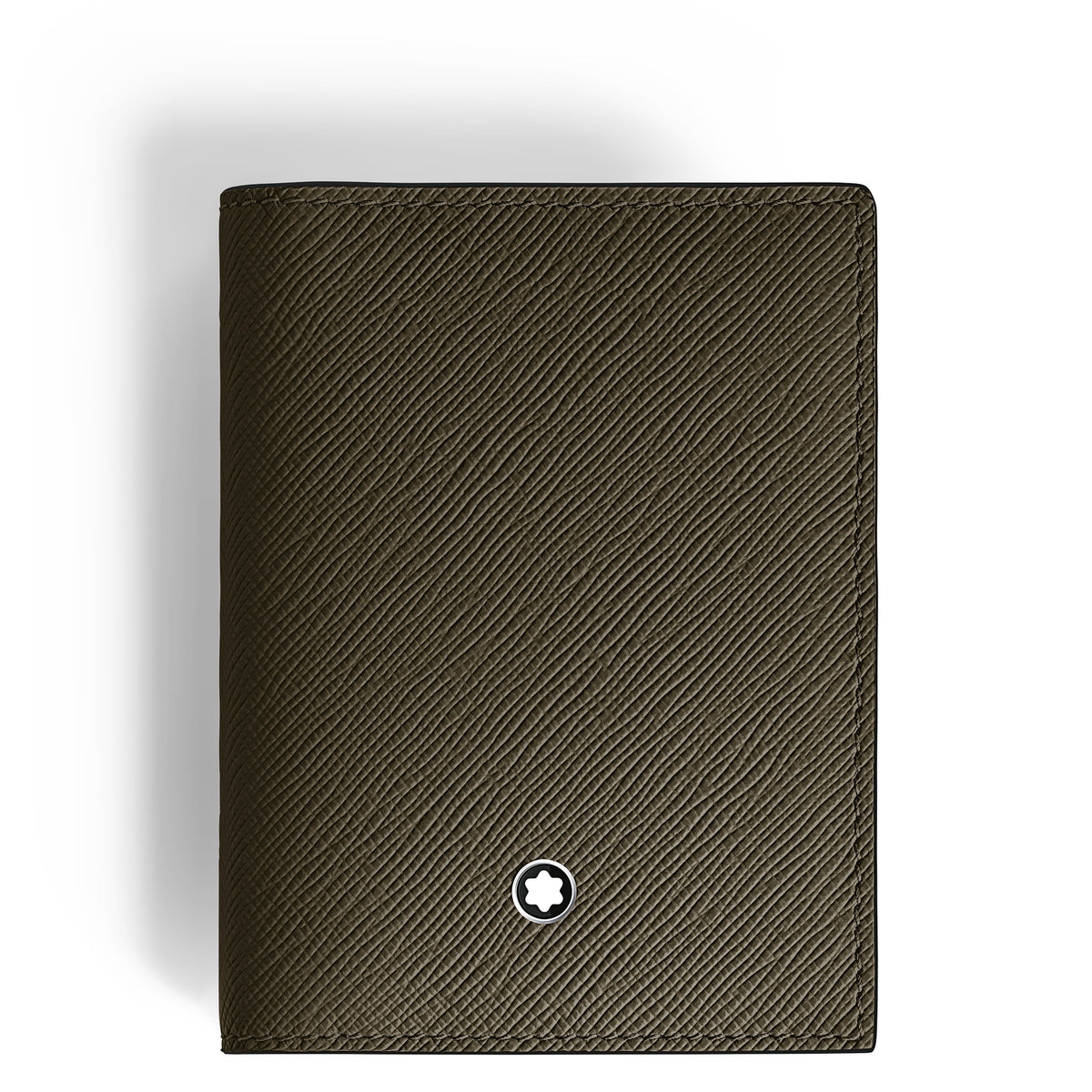 Montblanc Kartenetui 4 cc aus Sartorial Leder – Khaki – Ansicht 1