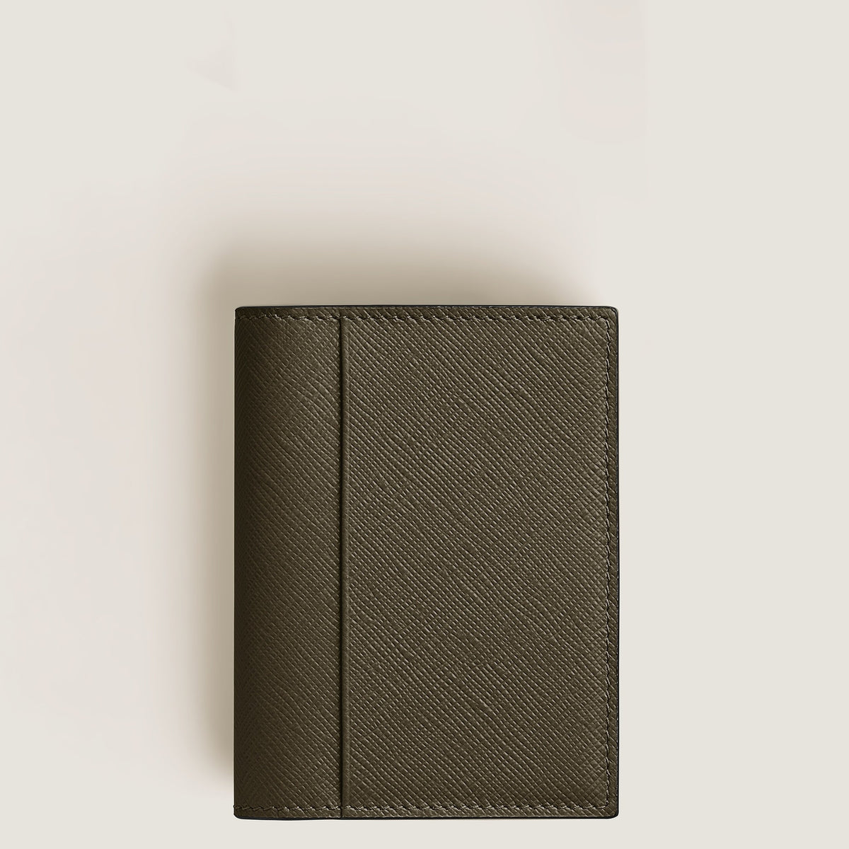 Montblanc Kartenetui 4 cc aus Sartorial Leder – Khaki – Ansicht 5