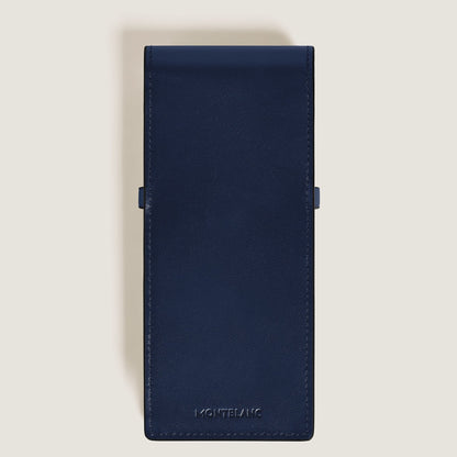 Montblanc Etui Envelope für 3 Schreibgeräte – Tintenblau – Ansicht 3