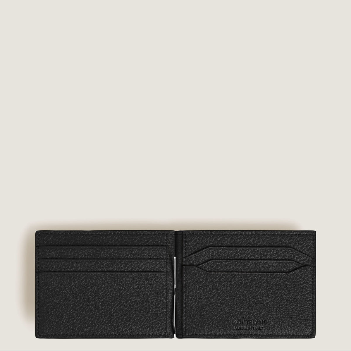 Montblanc Brieftasche 6 cc mit Geldscheinklammer aus Grain Leder – Ansicht 2