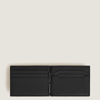 Montblanc Brieftasche 6 cc mit Geldscheinklammer aus Grain Leder – Ansicht 2