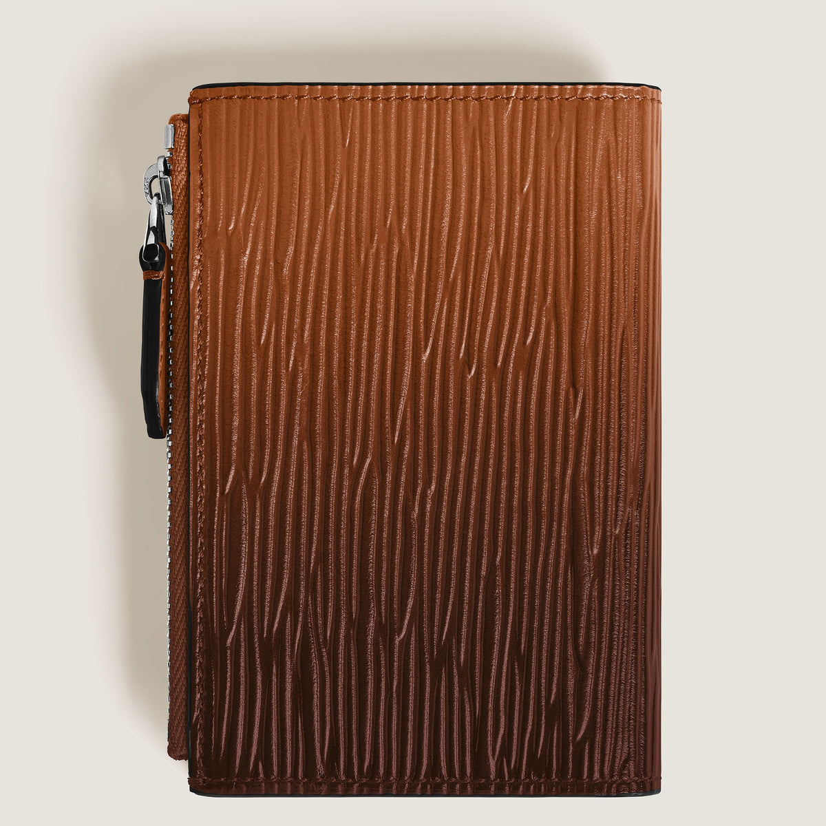 Montblanc Mini Brieftasche Vertikal 6 cc aus Corteccia Leder mit Sfumato Effekt – Ansicht 4
