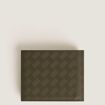 Montblanc Brieftasche 6 cc aus Extreme Leder – Khaki – Ansicht 5