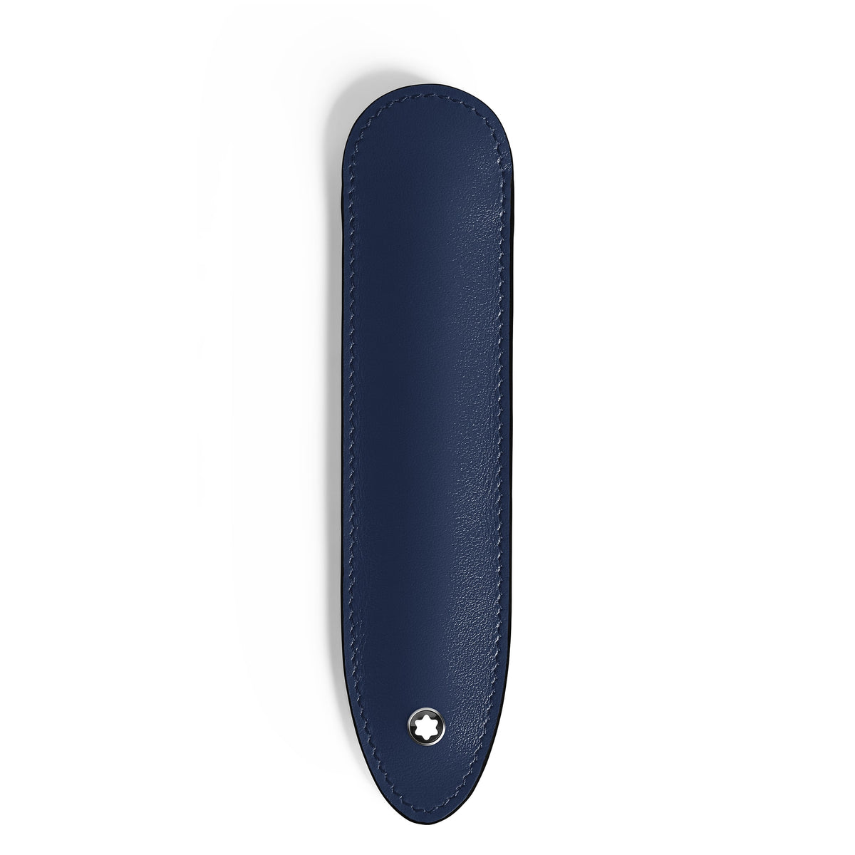 Montblanc Hülle für 1 Schreibgerät aus Meisterstück Leder – Tintenblau – Ansicht 1