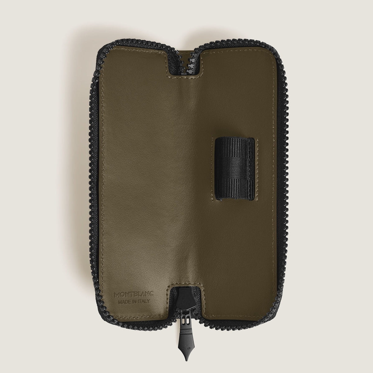 Montblanc Etui für 1 Schreibgerät mit Reißverschluss aus Extreme Leder – Ansicht 3