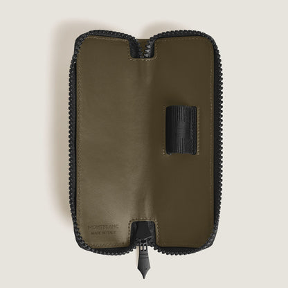 Montblanc Etui für 1 Schreibgerät mit Reißverschluss aus Extreme Leder – Ansicht 3