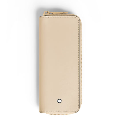 Montblanc Etui für 2 Schreibgeräte mit Reißverschluss aus Meisterstück Leder (MB221454) – Ansicht 1