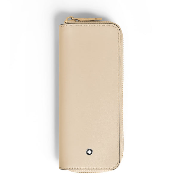 Montblanc Etui für 2 Schreibgeräte mit Reißverschluss aus Meisterstück Leder (MB221454)