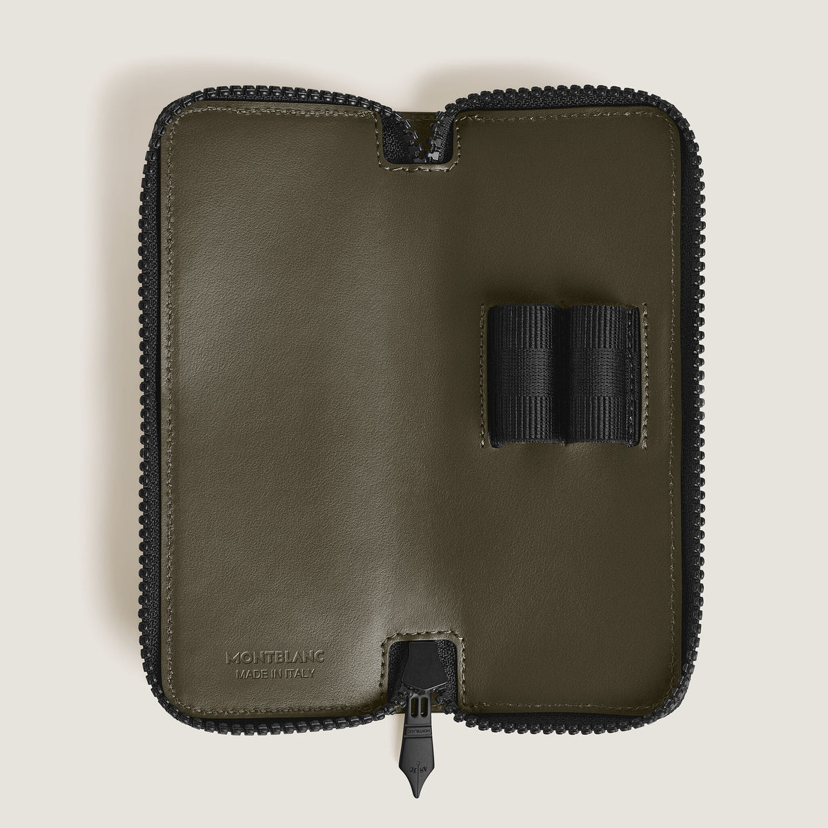 Montblanc Etui für 2 Schreibgeräte mit Reißverschluss aus Extreme Leder – Ansicht 3