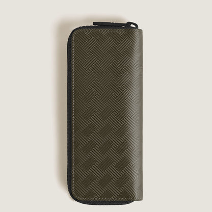 Montblanc Etui für 2 Schreibgeräte mit Reißverschluss aus Extreme Leder – Ansicht 4