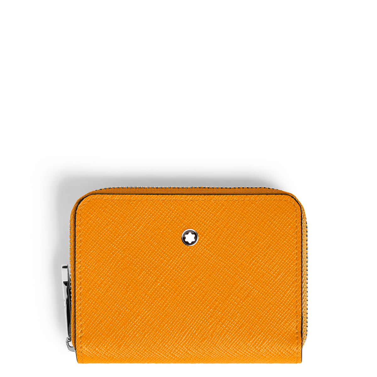 Montblanc Mini Brieftasche 2 cc mit Reißverschluss aus Sartorial Leder (MB221504) – Ansicht 1