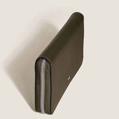Montblanc Continental Brieftasche 12 cc mit Reißverschluss aus hochwertigem Leder – Ansicht 2