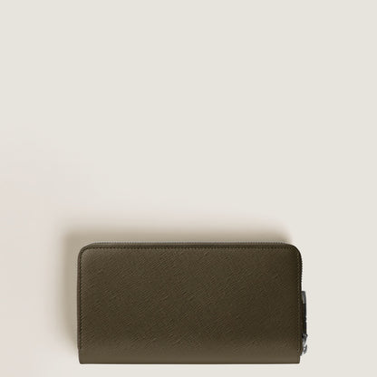 Montblanc Continental Brieftasche 12 cc mit Reißverschluss aus hochwertigem Leder – Ansicht 3