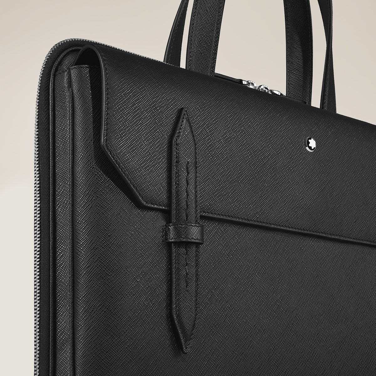 Montblanc Flache Schreibmappe aus Sartorial Leder (MB221538) – Ansicht 3