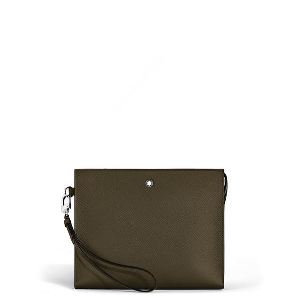 Montblanc Clutch aus Sartorial Leder – Khaki