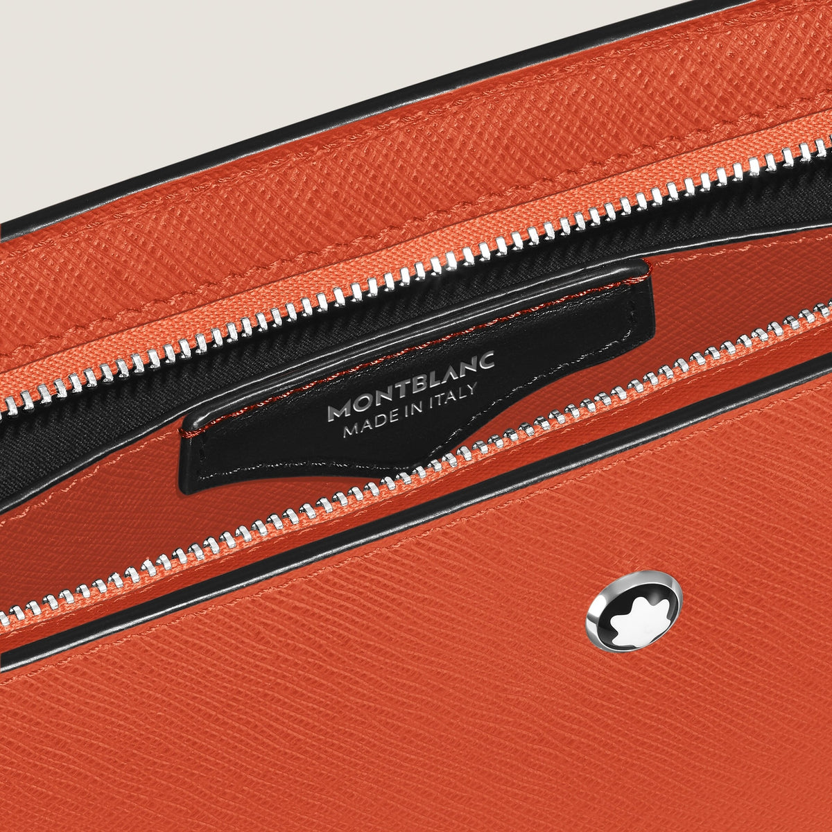 Montblanc Clutch aus Sartorial Leder (MB221568) – Ansicht 3