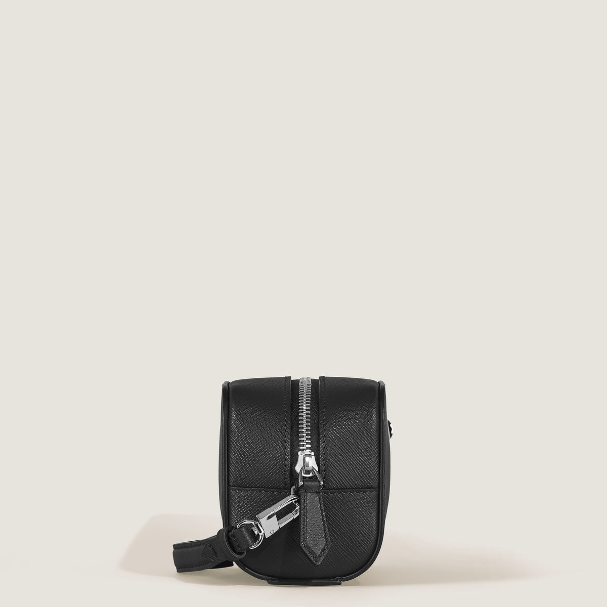 Montblanc Kleine Kosmetik Clutch aus Sartorial Leder – Schwarz – Ansicht 7