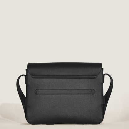 Montblanc Messenger Bag aus Sartorial Leder – Schwarz – Ansicht 6