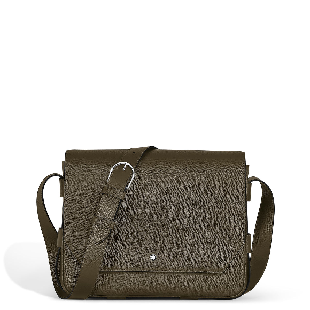 Montblanc Messenger Bag aus Sartorial Leder – Khaki – Ansicht 1